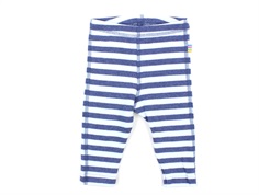 Joha leggings blue stripe bomuld